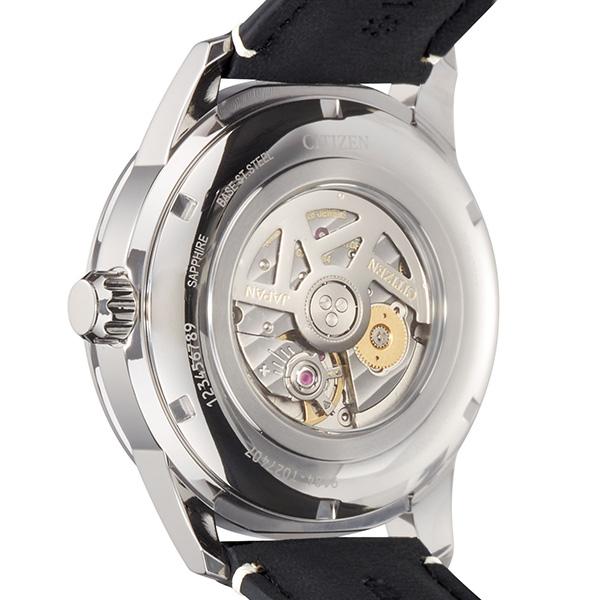 限定素材を使用 シチズン コレクション 腕時計 ブランド メカニカル 銀箔漆文字板 繭 日本製 自動巻き 機械式 メンズ NB3020-08A CITIZEN ホワイト ブラック 【1424596587】(51051円)