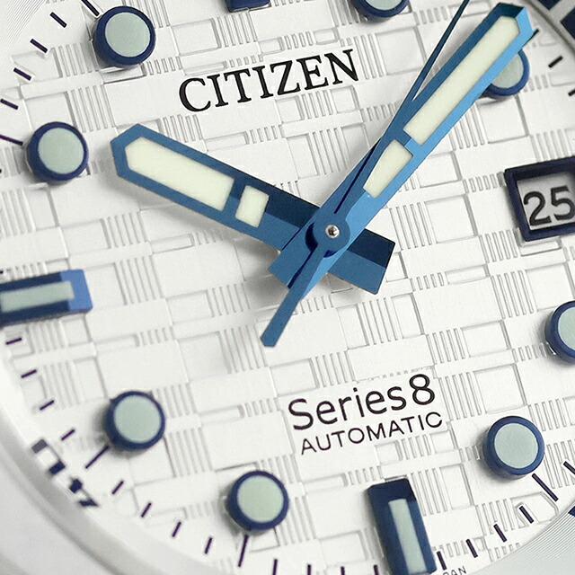 シチズン シリーズ8 メカニカル Cal. 9051 自動巻き 腕時計 ブランド メンズ CITIZEN Series 8 NB6060-07A アナログ 日本製の画像