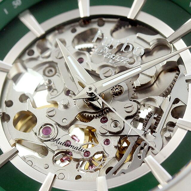 新品　フルボ　FURBO 腕時計NF04W-SSGR スケルトン Furbo design フルボ デザイン GEAR 自動巻き 腕時計 ブランド