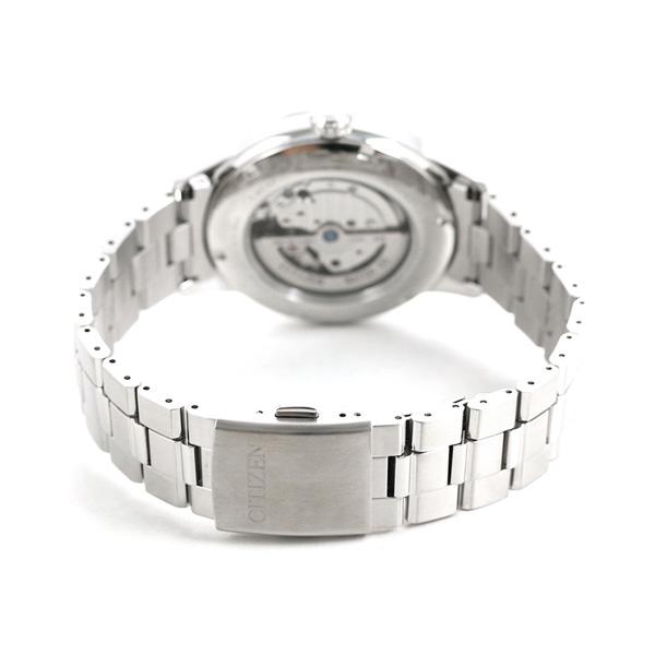 シチズン メカニカル クラシカル 自動巻き 機械式 メンズ 腕時計 ブランド NK0000-95L CITIZEN ネイビー 父の日 プレゼント 実用的｜nanaple｜05
