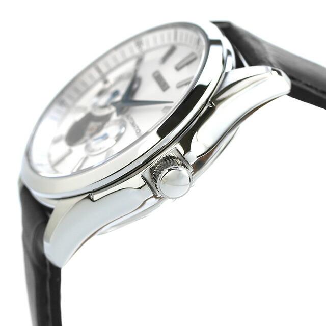 シチズン コレクション メカニカル 自動巻き 腕時計 ブランド メンズ オープンハート CITIZEN COLLECTION NP1011-08A アナログ シルバー ブラック 黒の画像