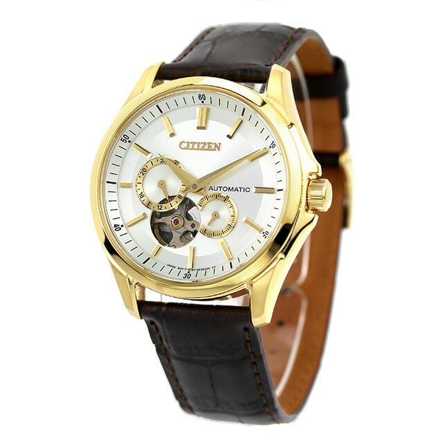 CITIZEN 自動巻き時計 ゴールドケース　オープンハート CITIZEN 自動巻き時計 ゴールドケース オープンハート 通販
