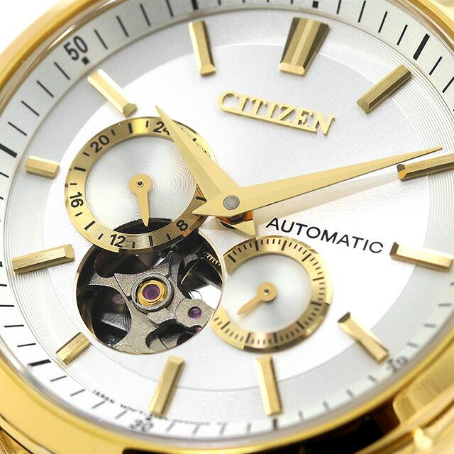 CITIZEN 自動巻き時計 ゴールドケース　オープンハート CITIZEN 自動巻き時計 ゴールドケース オープンハート 通販
