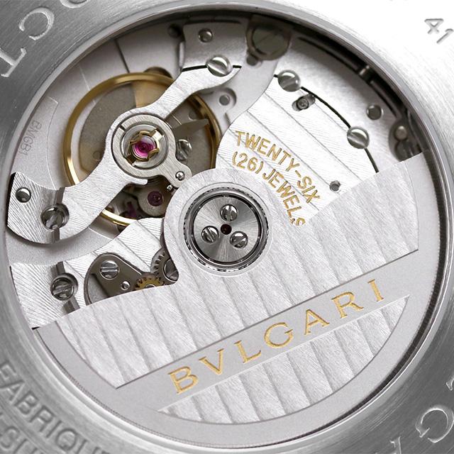 オクト ブルガリ 時計 ローマ 自動巻き 機械式 腕時計 メンズ 革ベルト