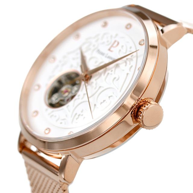 【新品】ピエールラニエ 自動巻き エオリア 腕時計 フラワー チャコールグレー Pierre Lannier 腕時計 レディース ピエールラニエ エオリア