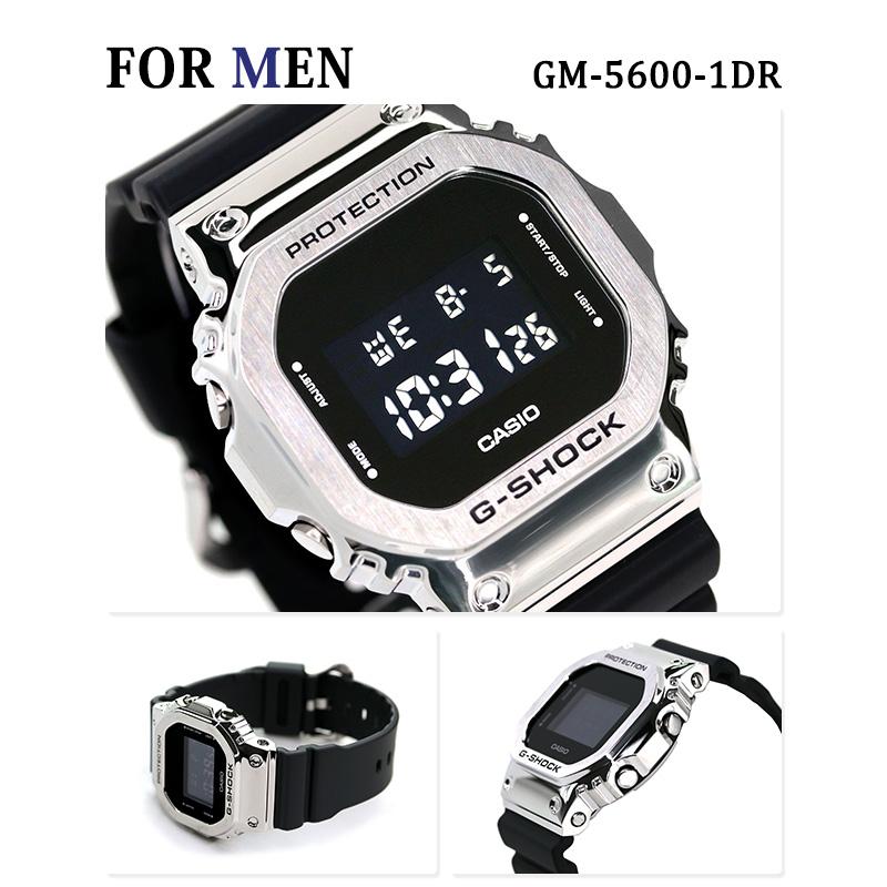 CASIO G-SHOCK GM-5600 メタル クウォーツ 腕時計 GM-5600-1JF | CASIO
