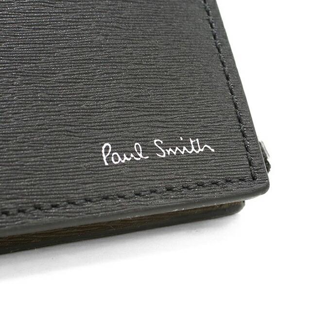 Paul Smith（ポール・スミス） 二つ折り財布 二折財布小銭入付き 二