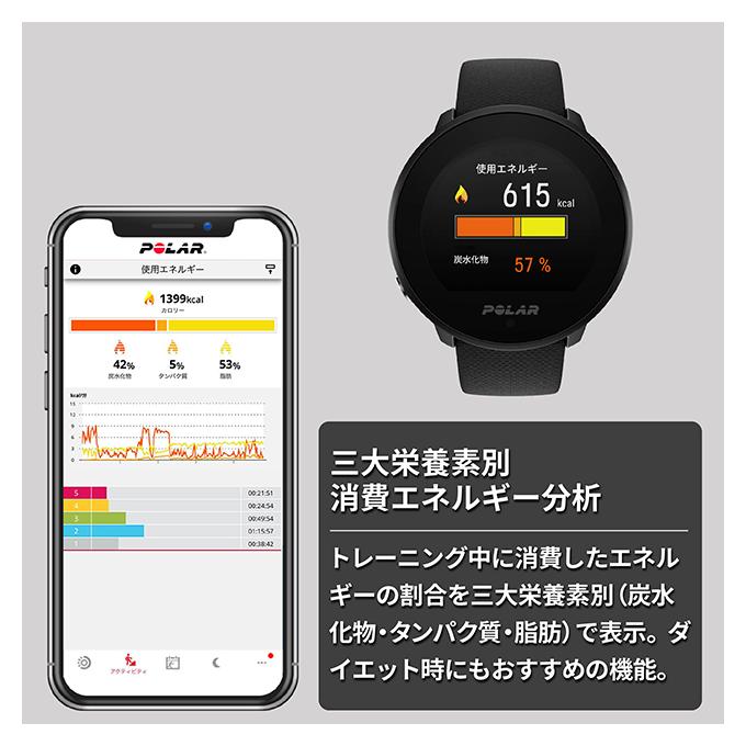 ポラール（POLAR） Unite バックル＆ループ S-L 充電式クオーツ