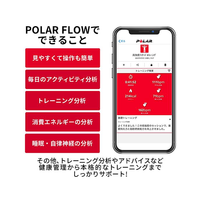 ポラール（POLAR） Unite バックル＆ループ S-L 充電式クオーツ