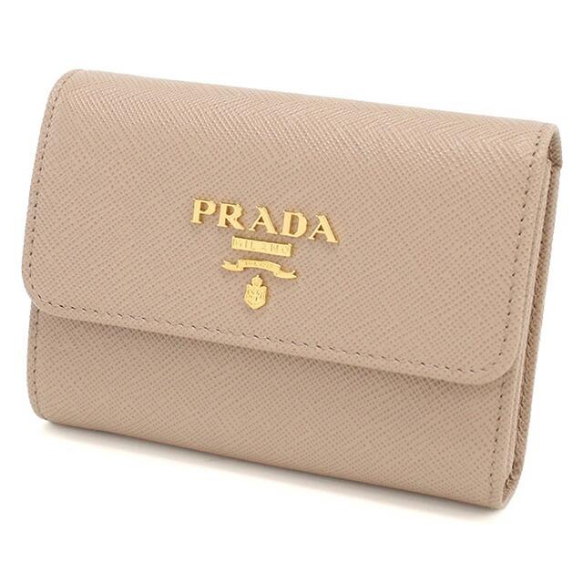 PRADA（プラダ） 三つ折り財布 レディース ブランド PRADA 1MH025