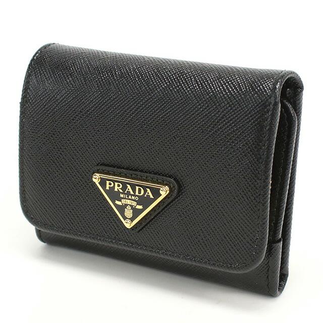 PRADA（プラダ） 三折財布小銭入付き コンパクト レディース イタリア
