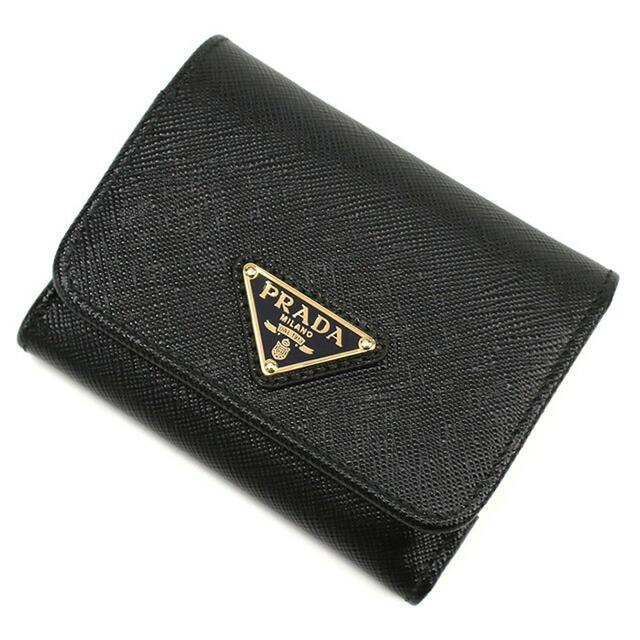 PRADA（プラダ） 三折財布小銭入付き コンパクト レディース イタリア
