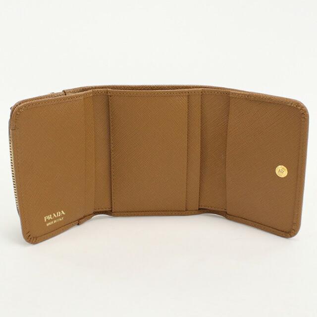 PRADA（プラダ） 三折財布小銭入付き レディース ブランド PRADA
