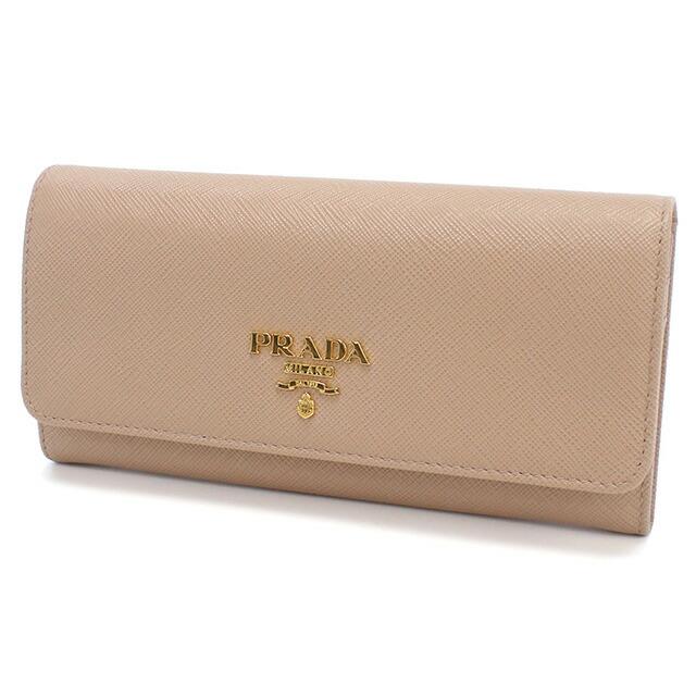 PRADA（プラダ） 長財布ニ折小銭入付き レディース ブランド イタリア 