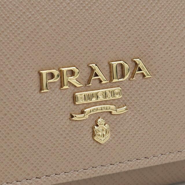 PRADA（プラダ） 長財布ニ折小銭入付き レディース ブランド イタリア