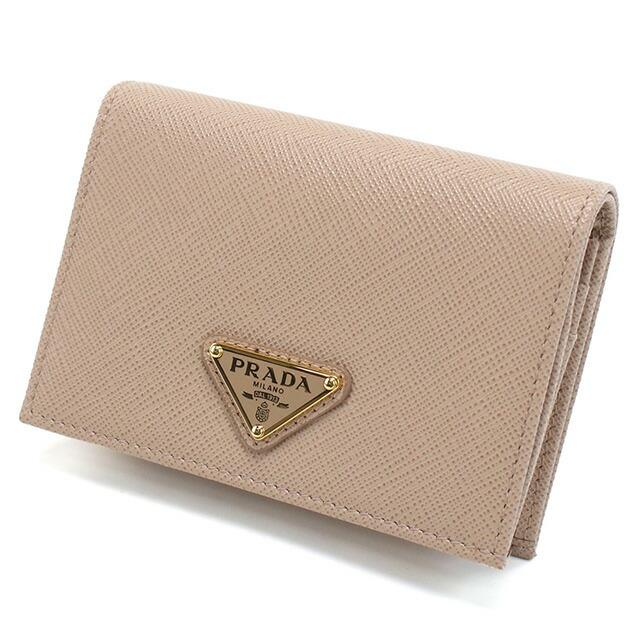 PRADA（プラダ） 二つ折り財布小銭入付き コンパクト レディース PRADA