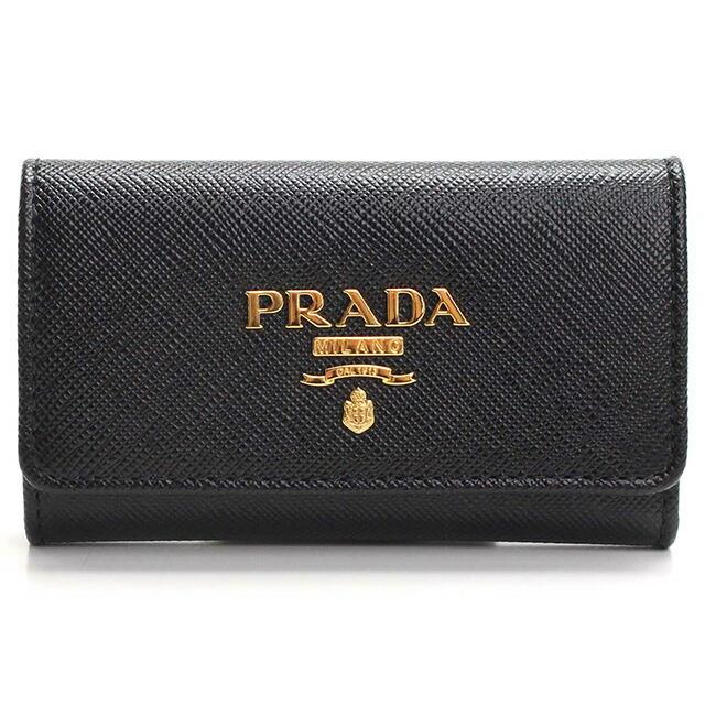 PRADA（プラダ） 4連キーケース レディース ブランド PRADA SAFFIANO