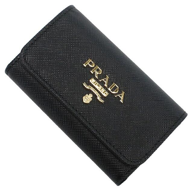 PRADA（プラダ） 4連キーケース レディース ブランド PRADA SAFFIANO
