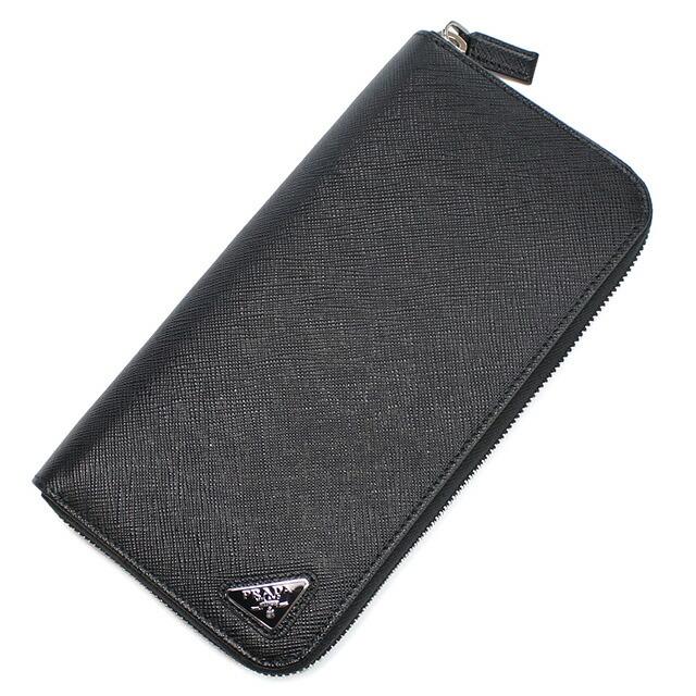 PRADA（プラダ） 長財布ラウンドファスナー メンズ ブランド イタリア