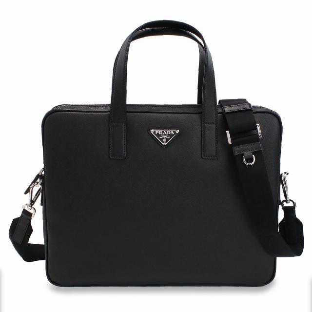 PRADA（プラダ） ブランド ブリーフケース メンズ SAFFIANO TRAVEL