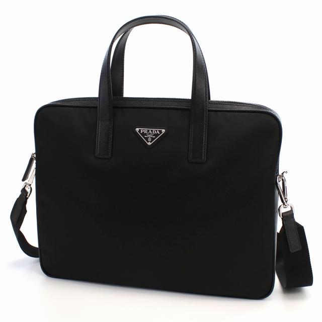 PRADA（プラダ） ブランド ブリーフケース メンズ TESSUTO+SAFFIANO