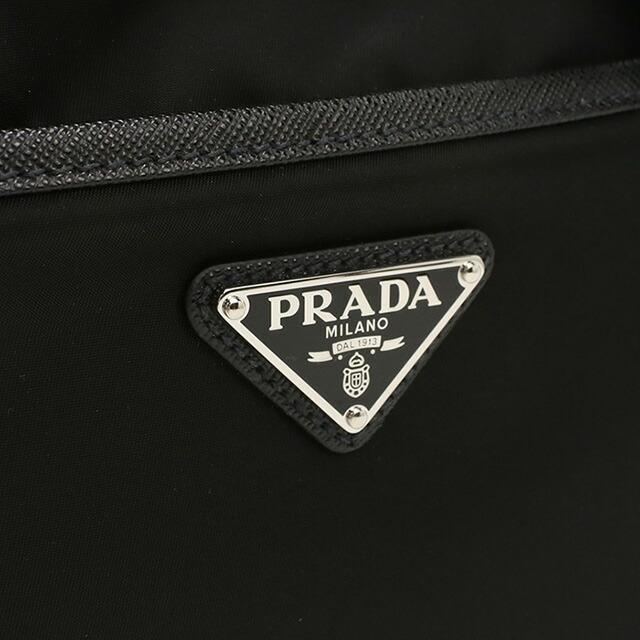 本物 プラダ 2WAYビジネスバッグ メンズ 黒 斜め掛け 大きめ ロゴ 本革 プラダ トートバッグ メンズ ブラック PRADA 2VG115 V OOF 2FAD F0002