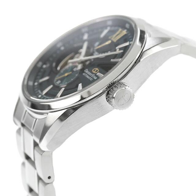 オリエントスター Contemporary Modern Skeleton 自動巻き 腕時計 ブランド メンズ オープンハート ORIENT STAR RK-AV0134E アナログの画像