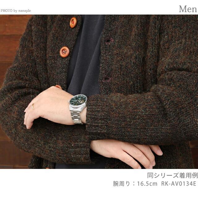 オリエントスター Contemporary Modern Skeleton 自動巻き 腕時計 ブランド メンズ オープンハート ORIENT STAR RK-AV0134E アナログの画像