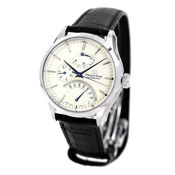 オリエントスター 腕時計 コンテンポラリー レトログラード 自動巻き メンズ RK-DE0303S ORIENT STAR ホワイト×ブラック