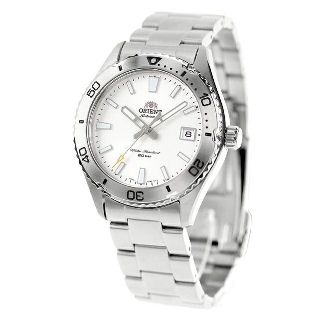 ORIENT マコ40 RN-AC0Q03S ホワイト文字盤 SPORTS（ORIENT） オリエント スポーツ マコ 自動巻き 腕時計 メンズ