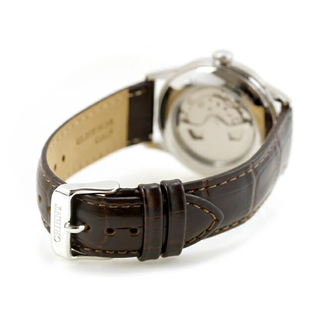オリエント Classic Orient Bambino 自動巻き 腕時計 ブランド メンズ ORIENT CLASSIC RN-BB0001E アナログ グリーン ダークブラウンの画像