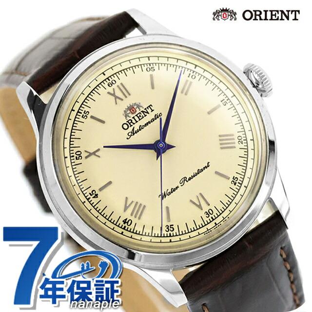 ORIENT バンビーノ自動巻き腕時計 シルバー/アイボリー ORIENT(オリエント） 自動巻き ORIENT Bambino バンビーノ 機械式