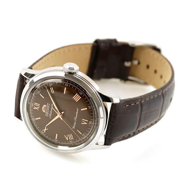 オリエント Classic Orient Bambino 自動巻き 腕時計 ブランド メンズ ORIENT CLASSIC RN-BB0004Y アナログ ブラウン ダークブラウンの画像