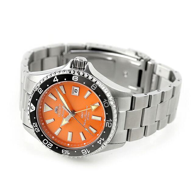 SPORTS（ORIENT） オリエント スポーツ マコ GMT 自動巻き 腕時計