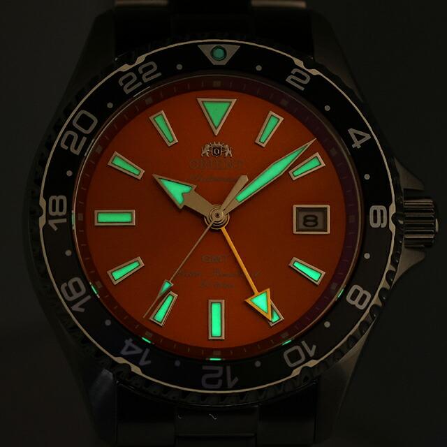 SPORTS（ORIENT） オリエント スポーツ マコ GMT 自動巻き 腕時計