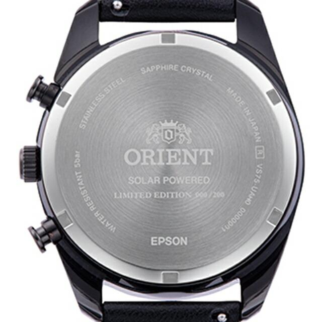 コンテンポラリー コンテンポラリー ソーラーパワード クロノグラフ ソーラー 腕時計 ブランド メンズ 数量限定 ORIENT CONTEMPORARY 【コンステ】 RN-TX0307B