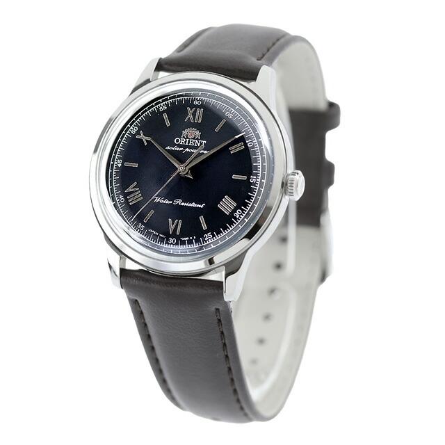 【美品】オリエント バンビーノ Orient Bambino 腕時計 ブラック ORIENT オリエント Bambino バンビーノ 38mm ソーラー RN