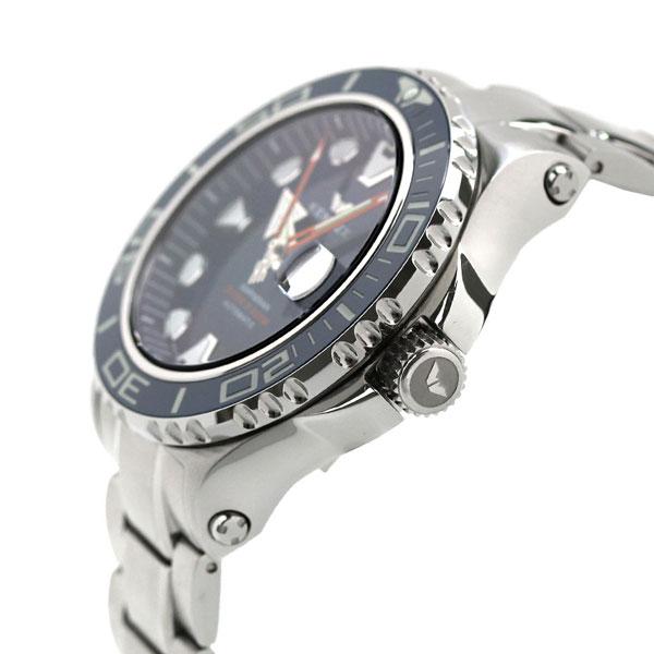 ケンテックス ダイバーズウォッチ マリンマン シーアングラー 日本製 自動巻き 機械式 メンズ 腕時計 ブランド S706X-02 ブルー 時計 父の日 プレゼント 実用的｜nanaple｜03
