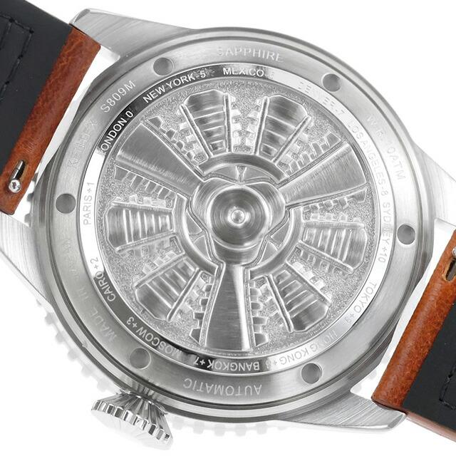 スカイマン ケンテックス スカイマンGMT 自動巻き 腕時計 ブランド