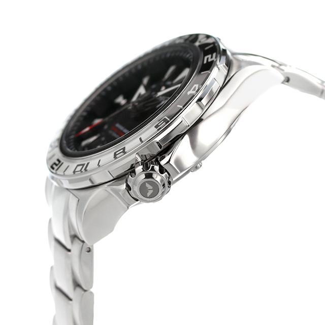5/15はさらに+10倍 ケンテックス GMT 自動巻き 腕時計 ブランド メンズ 数量限定モデル S820X-01 アナログ ブラック 黒 日本製 父の日 プレゼント 実用的｜nanaple｜03