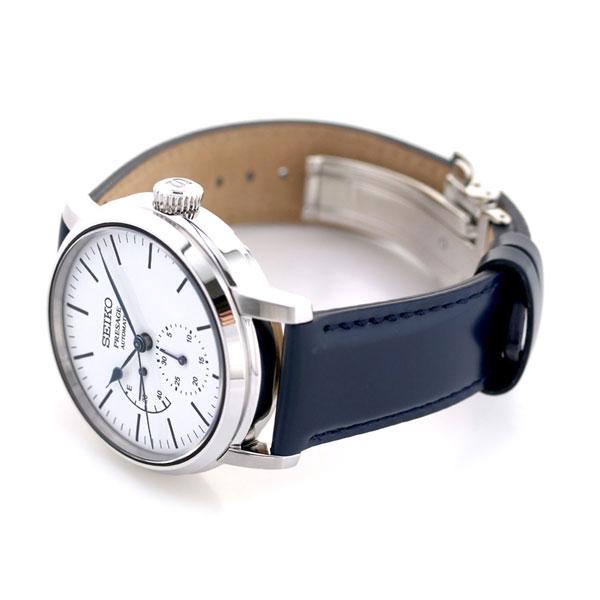 セイコー プレザージュ ほうろうダイヤル 琺瑯 流通限定モデル 自動巻き メンズ 腕時計 SARW055 SEIKO PRESAGE  ホワイト×ネイビー :SARW055:腕時計のななぷれ - 通販 - Yahoo!ショッピング
