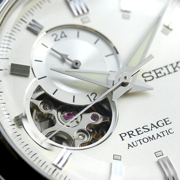 セイコー メカニカル プレザージュ セミスケルトン 自動巻き 機械式 SARY189 SEIKO 腕時計 ブランド メンズ 父の日 プレゼント 実用的｜nanaple｜06