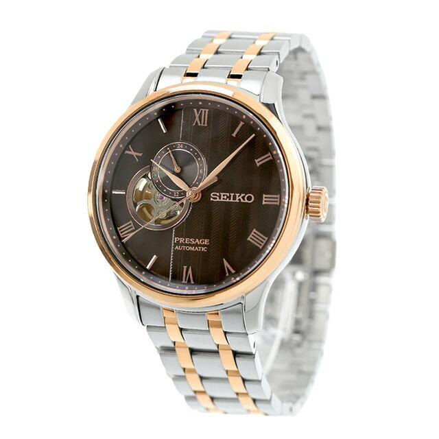 SEIKO セイコー PRESAGE プレサージュ 自動巻き 腕時計 ブラウン PRESAGE SEIKO Presage セイコー プレサージュ 自動巻 メンズ