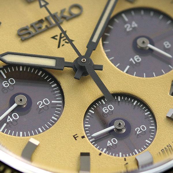 セイコー プロスペックス スピードタイマー ソーラー クロノグラフ 日本製 メンズ 腕時計 ブランド SBDL089 SEIKO ベージュ レッサーパンダ｜nanaple｜06