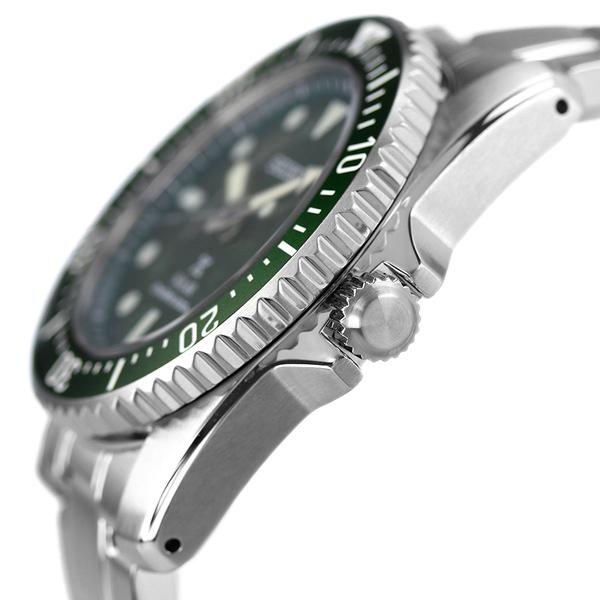 セイコー プロスペックス ダイバースキューバ ソーラー ダイバーズウォッチ 日本製 ソーラー メンズ 腕時計 SBDN077 SEIKO PROSPEX グリーン - 3