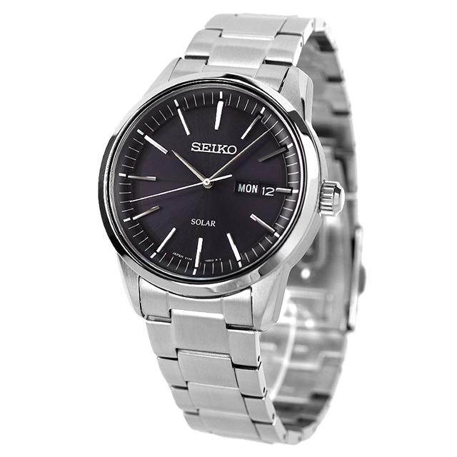 セイコー 腕時計 メンズ ソーラー SBPX063 SEIKO ブラック :SBPX063:腕時計のななぷれ - 通販 - Yahoo!ショッピング