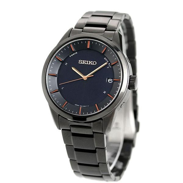 セイコー 流通限定モデル チタン 電波ソーラー メンズ 腕時計 Sbtm277 Seiko オールブラック ピンクゴールド 腕時計のななぷれ 通販 Paypayモール