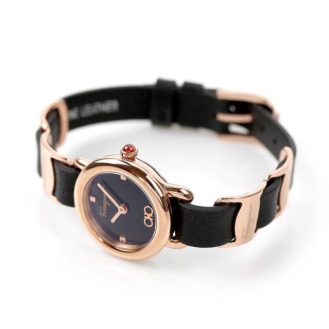 サルヴァトーレ フェラガモ バリナ 腕時計 ブランド レディース 革  