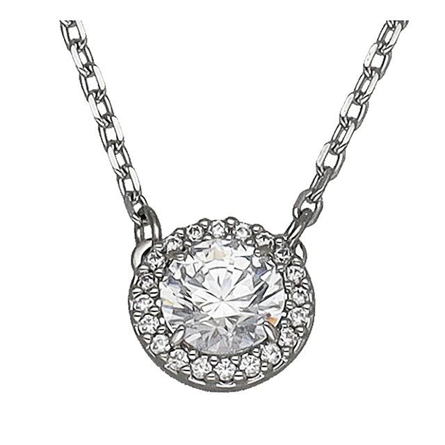 スワロフスキー ネックレス レディース ブランド SWAROVSKI 5648986 シルバー アクセサリーの画像