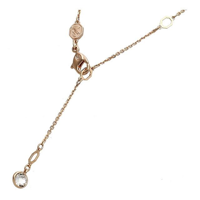 SWAROVSKI スワロフスキー ネックレス  クリスタル　ラインストーン    ゴールドカラー レディース / 240001197759 SWAROVSKI（スワロフスキー） キーロック ネックレス クリスタル